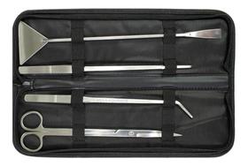 Kit Ferramentas Para Aquário Plantado Pinça Tesoura Espatula