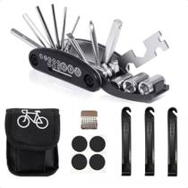 KIT FERRAMENTAS para MANUTENÇÃO de BICICLETA Reparos Emergenciais para Ciclistas - IT-BLUE KIT FERRAMENTAS para MANUTENÇÃO de BICICLETA Reparos Emergenciais para Ciclistas - IT-BLUE