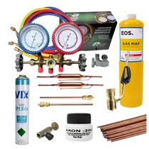 Kit Ferramentas Para Refrigeração Doméstica Geladeira Freezer Kit Ferramentas Para Refrigeração Doméstica Geladeira Freezer