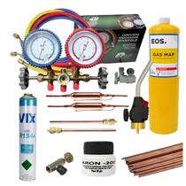Kit Ferramentas Para Refrigeração Doméstica Geladeira Freezer Kit Ferramentas Para Refrigeração Doméstica Geladeira Freezer