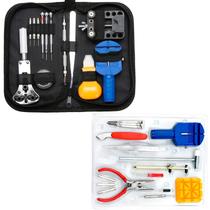 Kit ferramentas para relógios + estojo + cartela de chaves Kit ferramentas para relógios + estojo + cartela de chaves