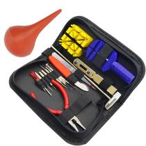 Kit ferramentas relojoeiro manutenção + soprador de poeira