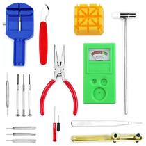 Kit ferramentas relojoeiro profissional medidor de bateria Kit ferramentas relojoeiro profissional medidor de bateria