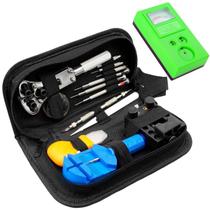 Kit ferramentas relojoeiro profissional medidor de baterias - SWG