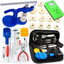 Kit ferramentas reparo de relógios prensa medidor chaves top Kit ferramentas reparo de relógios prensa medidor chaves top