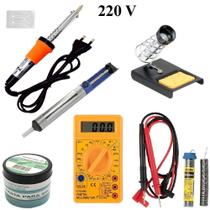 Kit Ferro De Solda 6 Peças 30W 220V