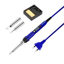 Kit Ferro De Solda Digital Retrabalho Manutenção Eletrônica 110v 220V