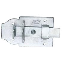 KIT Ferrolho c Porta Cadeado Zincado 4" Loth c/ 3pçs