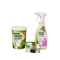 Kit Fertilizante Forth Bokashi 250g + Orquídeas Floração 500ml + Enraizador 60ml