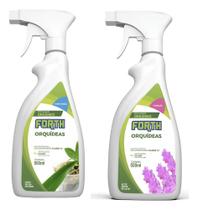 Kit Fertilizante Forth Orquídeas Manutenção E Floração 500ml Kit Fertilizante Forth Orquídeas Manutenção E Floração 500ml