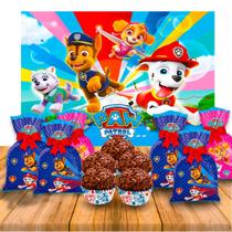 Kit festa 109 pçs decoração Patrulha Canina Festa completa Kit festa 109 pçs decoração Patrulha Canina Festa completa