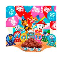 kit Festa 141 Peças Decoração Patrulha Canina Completa