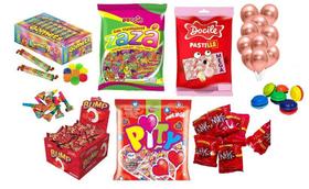 Kit Festa 15 Sacolinha Surpresa Infantil Doces Brinquedos Kit Festa 15 Sacolinha Surpresa Infantil Doces Brinquedos