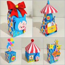 Kit Festa 20 Lembrancinhas Personalizadas Palhaço Plim plim