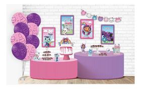 Kit Festa A Casa Mágica De Gabby - Decoração De Aniversário