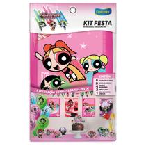 Kit Festa Aniversário Meninas Superpoderosas 24 Peças Decoração Completa Kit Festa Aniversário Meninas Superpoderosas 24 Peças Decoração Completa
