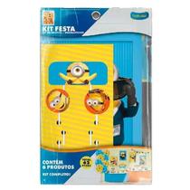 Kit Festa Aniversario Meu Malvado Favorito 4 - Decor 62 Pcs Kit Festa Aniversario Meu Malvado Favorito 4 - Decor 62 Pcs