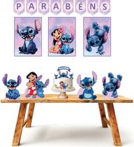 Kit Festa Aniversário Só 1 Bolinho Lilás Kit Festa Aniversário Só 1 Bolinho Lilás