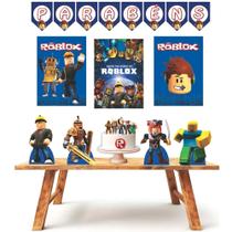 Kit Festa Aniversário Só 1 Bolinho Roblox Kit Festa Aniversário Só 1 Bolinho Roblox