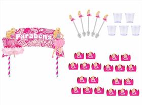 Kit Festa Barbie 151 peças