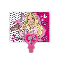 Kit festa Barbie Decoração Aniversário Painel TNT + Vela