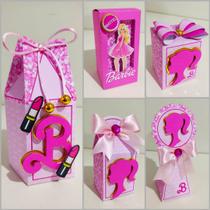 Kit Festa Barbie Luxo Rosa 20 Unidades Pegue e Monte Decoração Aniversário Infantil Kit Festa Barbie Luxo Rosa 20 Unidades Pegue e Monte Decoração Aniversário Infantil
