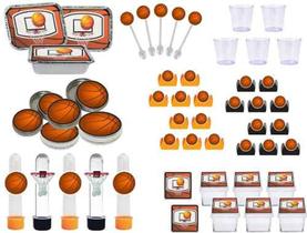 Kit Festa Basquete Ball 110 Peças