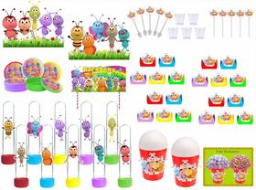 Kit festa Bichikids (105 peças) 10 pessoas