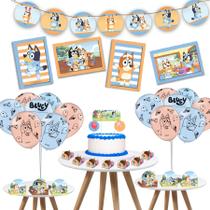 Kit Festa Bluey - Decoração Completa para Festas Infantis