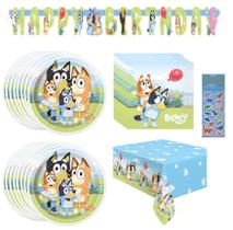 Kit Festa Bluey para 16 Pessoas - Itens Exclusivos Kit Festa Bluey para 16 Pessoas - Itens Exclusivos