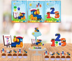 Kit festa Bob o trem