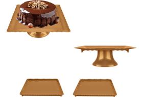 Kit Festa Boleira Bandeja Decoração