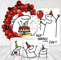 Kit Festa Casado Painéis + Capa Para Cilindros Flork REP BARDEI TIUIU -IMPAKTO VISUAL