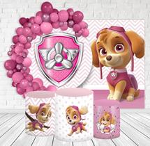 Kit Festa Casado Painéis + Capa Para Cilindros Skye-IMPAKTO VISUAL Kit Festa Casado Painéis + Capa Para Cilindros Skye-IMPAKTO VISUAL