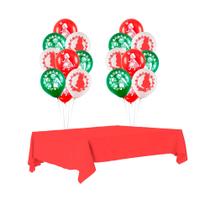 Kit festa Chapeuzinho Vermelho Decoração 25 Balão + Toalha Kit festa Chapeuzinho Vermelho Decoração 25 Balão + Toalha