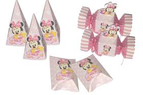 Kit Festa Completa Decoração Minnie Rosa Kit Festa Completa Decoração Minnie Rosa