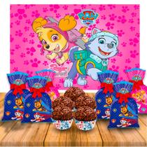 Kit festa completo 113pçs decoração Patrulha Canina Festa Kit festa completo 113pçs decoração Patrulha Canina Festa