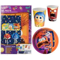 Kit Festa de Aniversário Decorativa + Copos e Pratos Divertidamente 2 - 94 peças - Festcolor Kit Festa de Aniversário Decorativa + Copos e Pratos Divertidamente 2 - 94 peças - Festcolor