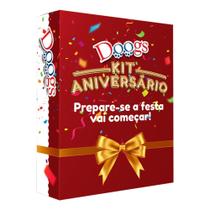 Kit Festa de Aniversário Pet para Cães Adultos Doogs Grande