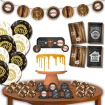 Kit Festa de Boteco 62 Peças Comemoração Aniversário Adulto Bar Festcolor Kit Festa de Boteco 62 Peças Comemoração Aniversário Adulto Bar Festcolor