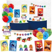 Kit Festa Decorativa Comemoração Aniversário Divertidamente 2 - 62 peças - Festcolor Kit Festa Decorativa Comemoração Aniversário Divertidamente 2 - 62 peças - Festcolor