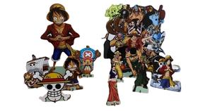 Kit Festa Display One Piece, 10 Mesa 2 De Chão Para Decoração em Mdf. - Artesanato SS