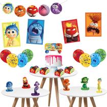 Kit Festa Divertidamente 62 Peças para Decoração Aniversário Kit Festa Divertidamente 62 Peças para Decoração Aniversário