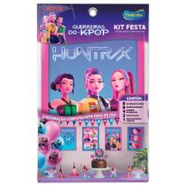 Kit Festa em Casa Guerreiras do K-Pop Decoração Completa 24 Peças Festcolor - Inspire Sua Festa Loja