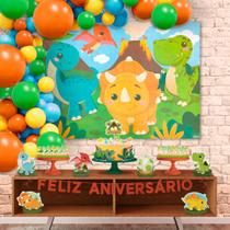 Kit Festa EVA completo Decoração DINO BABY Festa Kit Festa EVA completo Decoração DINO BABY Festa
