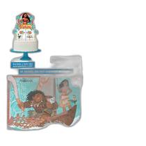 Kit Festa Fácil Aniversário Moana 39 Itens - Piffer Kit Festa Fácil Aniversário Moana 39 Itens - Piffer