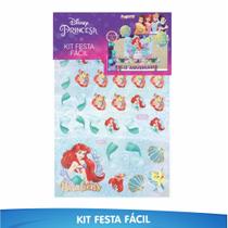 Kit Festa Fácil Ariel - 39 Itens - 01 Unidade - Piffer - Rizzo Kit Festa Fácil Ariel - 39 Itens - 01 Unidade - Piffer - Rizzo