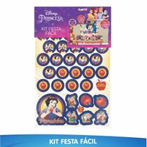 Kit Festa Fácil Branca de Neve - 39 Itens - 01 Unidade - Piffer - Rizzo