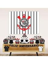 Kit Festa Fácil Corinthians 39 Itens Decoração Aniversário Kit Festa Fácil Corinthians 39 Itens Decoração Aniversário