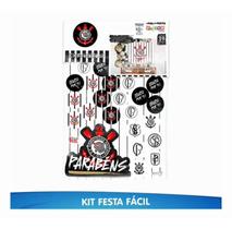 Kit Festa Fácil Corinthians Decoração Kit Festa Fácil Corinthians Decoração